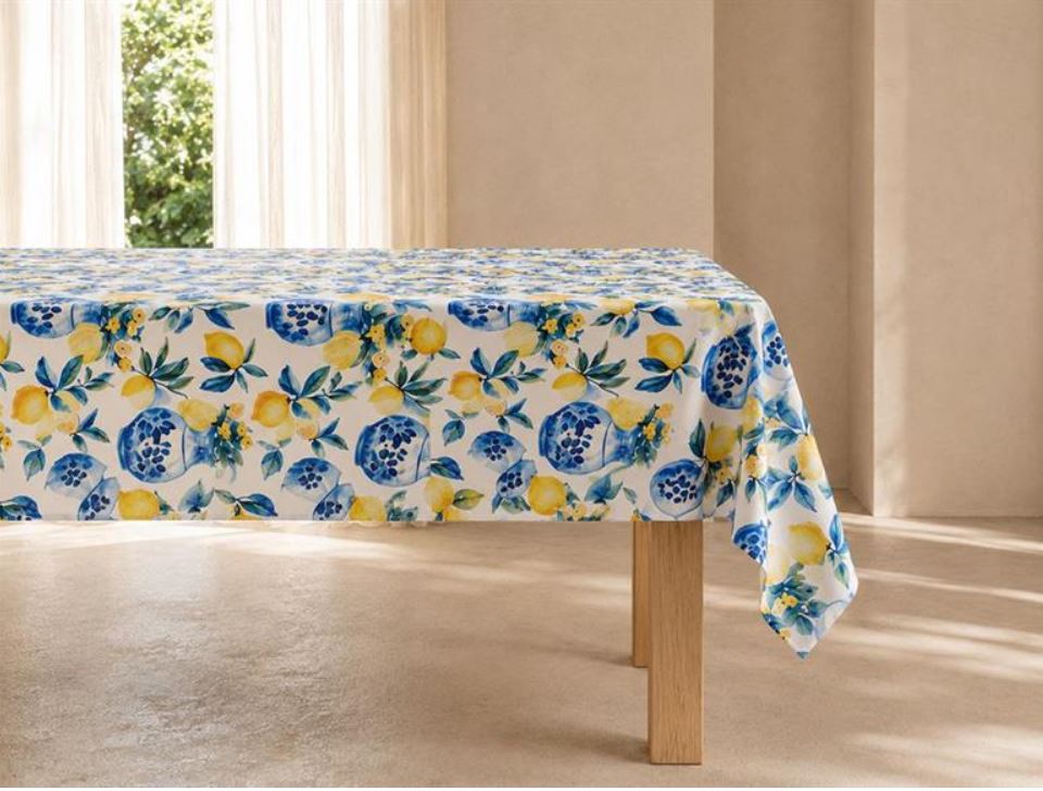 Mantel antimanchas Limon 150x250cm